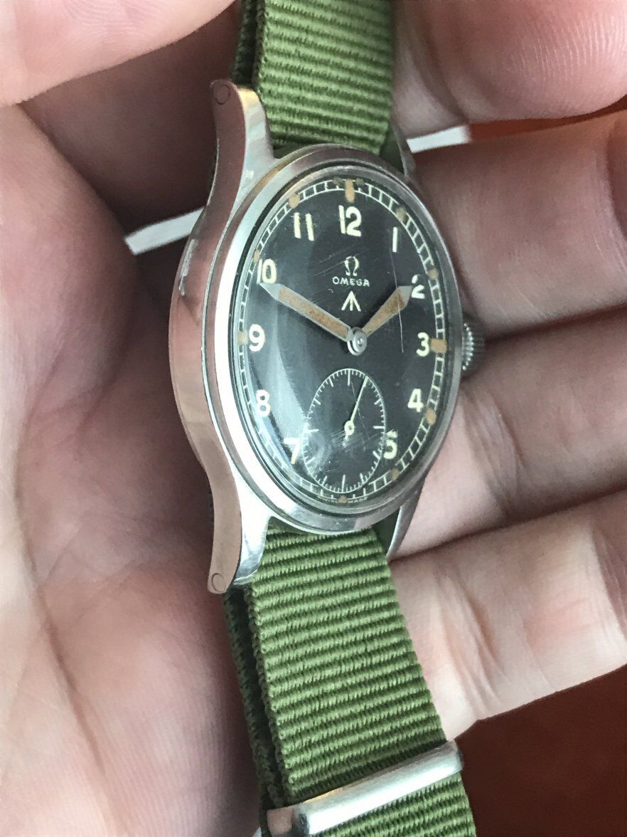 O Plus Nato watch strap Army Green 22mm